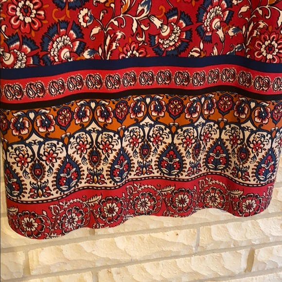 Floral print midi dress - Picture 6 of 7